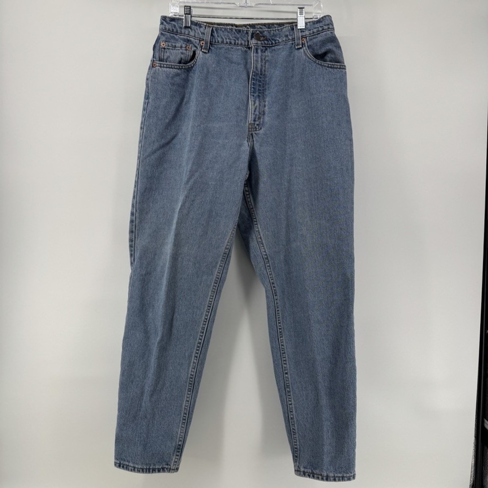 Levi's 550 Jeans Medium Blue Relaxed Fit Tapered Leg 32x30 Vintage